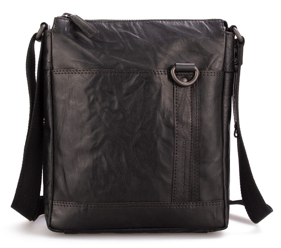 Černé kožené crossbody SPIKES & SPARROW Černé kožené crossbody 6951200