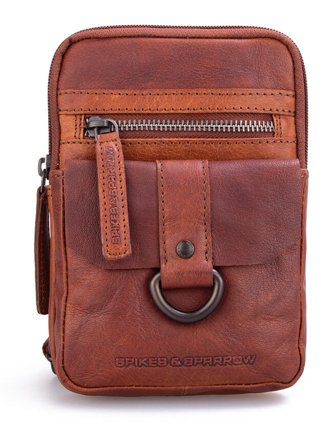 Brandy kožené crossbody SPIKES & SPARROW Brandy kožené crossbody 6951347
