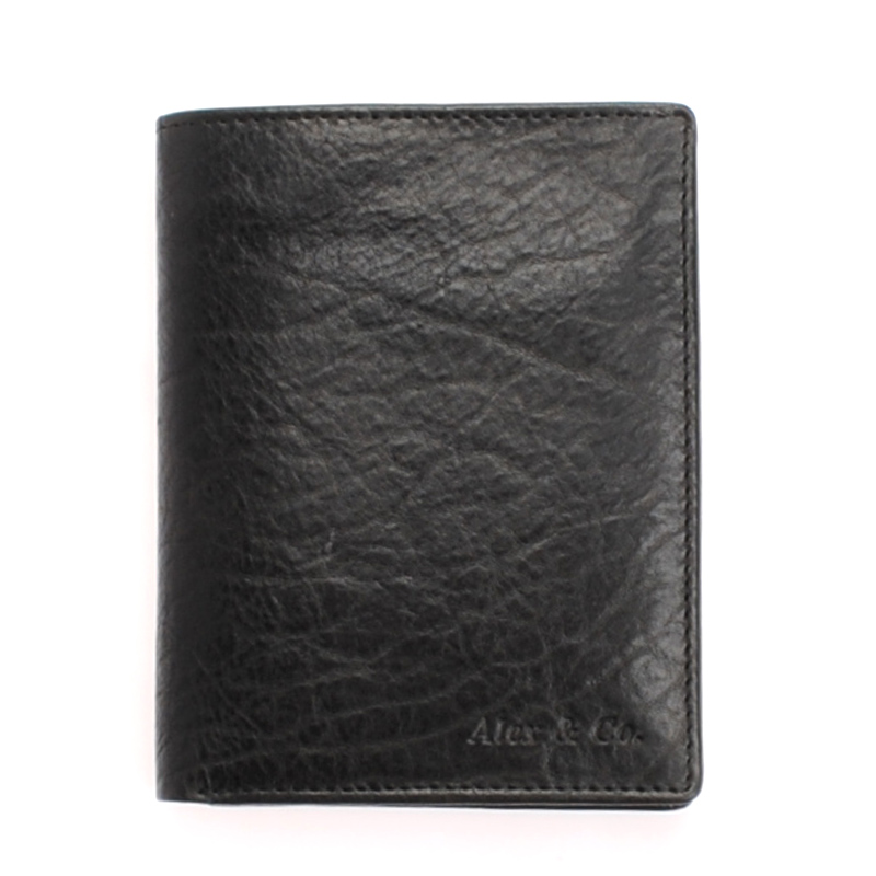 černá panska kožená peněženka