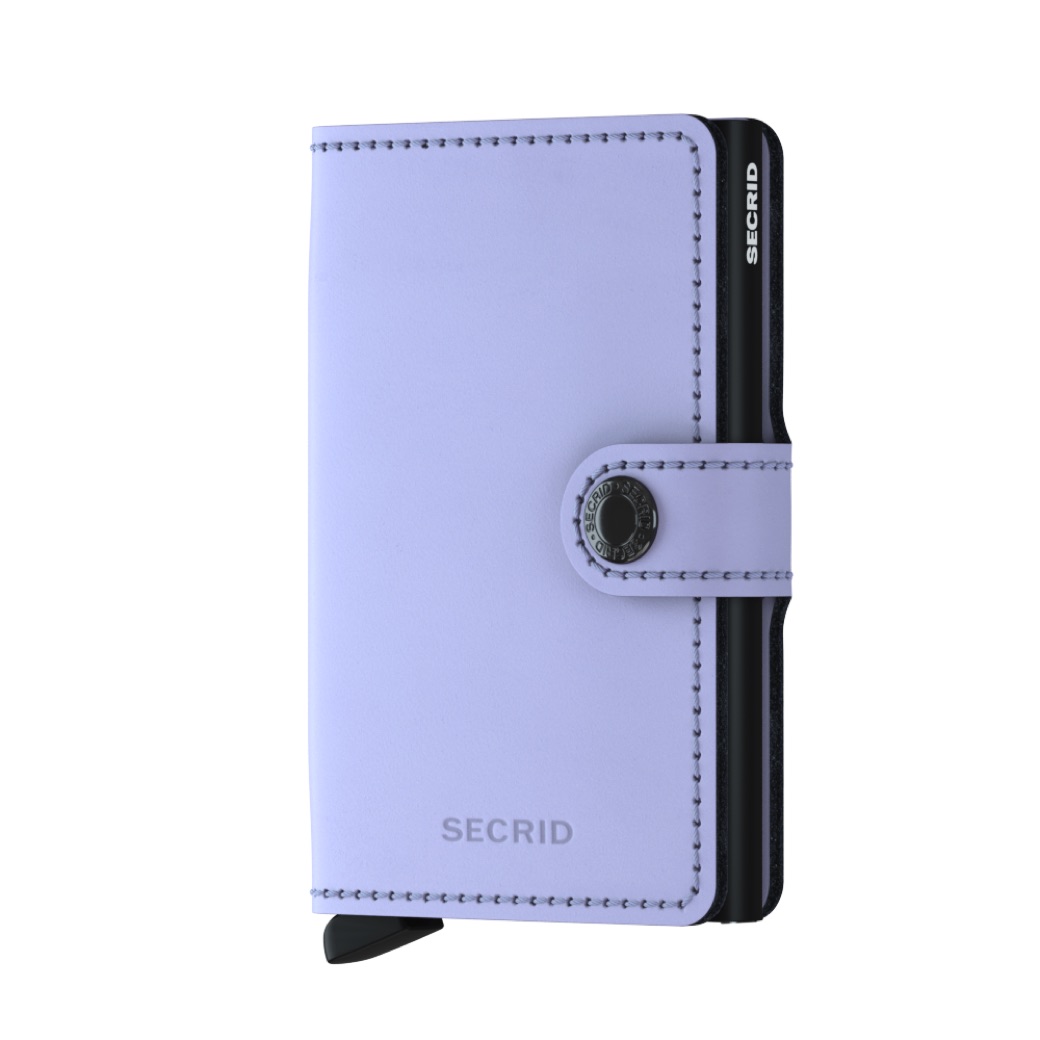 Fialová peněženka SECRID Miniwallet Matte Lilac-Bl