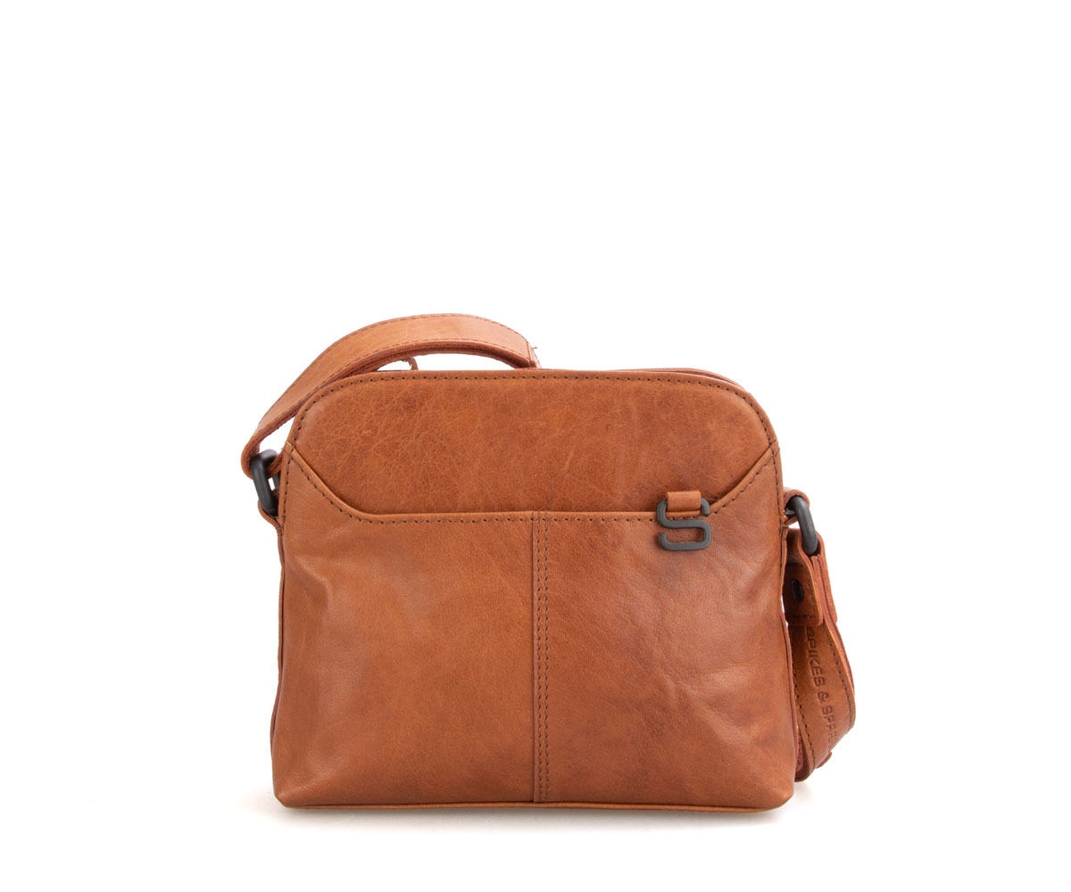 Dámské brandy kožené crossbody SPIKES & SPARROW brandy kožené crossbody A111247