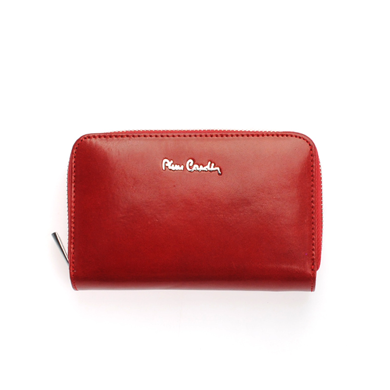 červená kožená peněženka pierre cardin