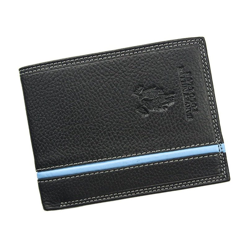 černá panska kožená peněženka