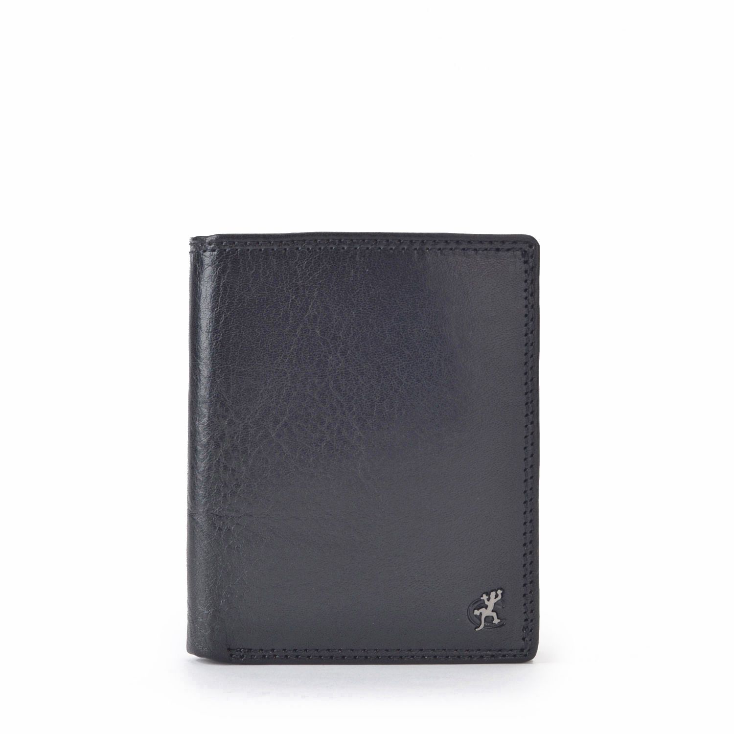 Černá kožená pánská peněženka Cosset Komodo 4402