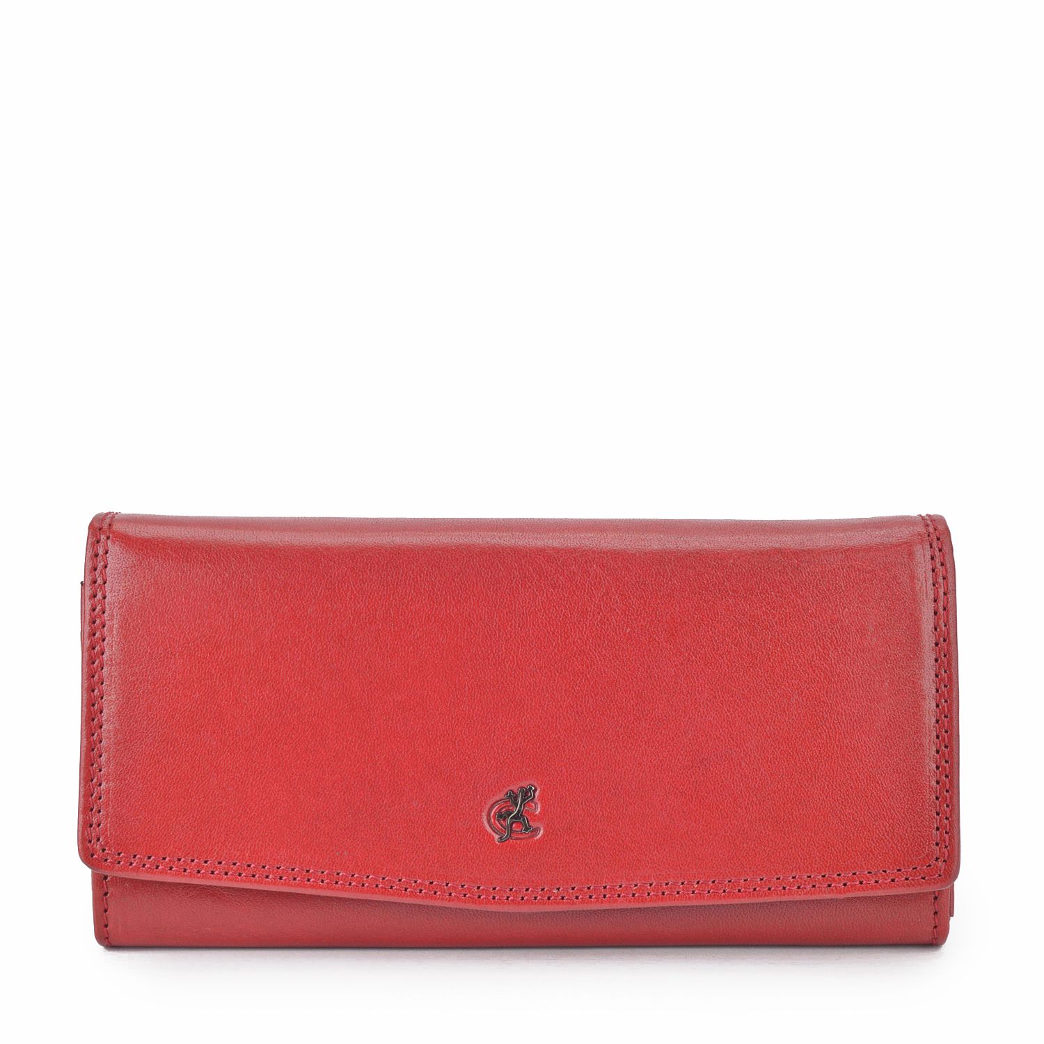 Červená kožená dámská peněženka Cosset Komodo 4466