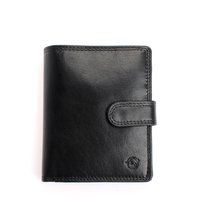 černá kožená pánská peněženka