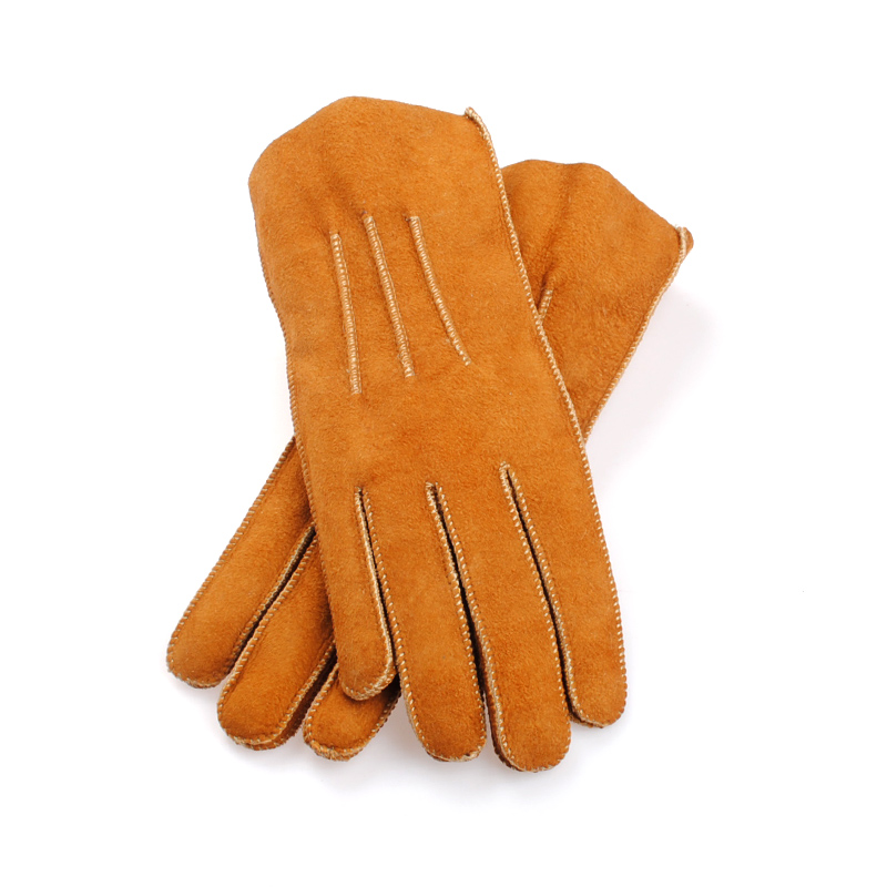 kožešinové zimní rukavice