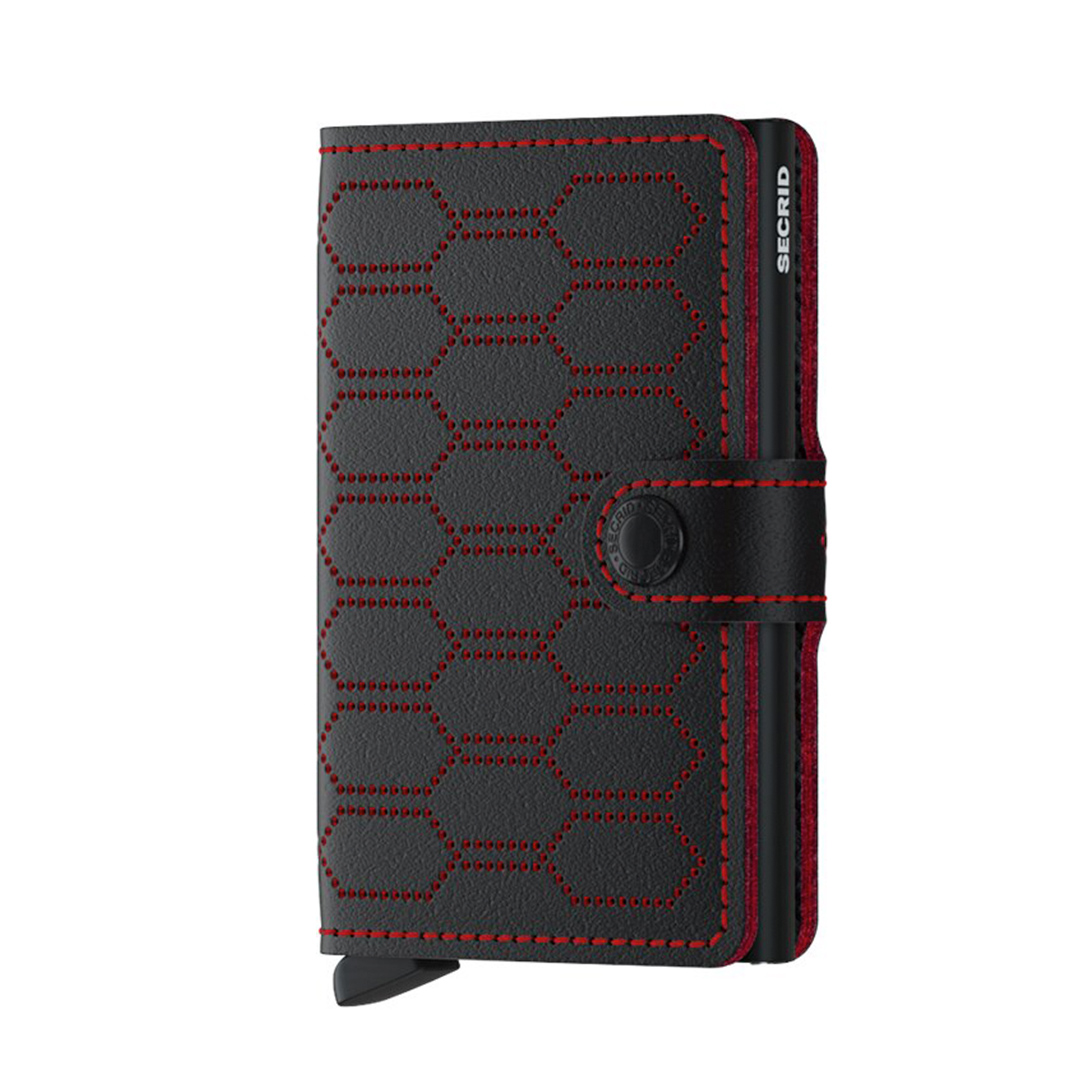 Černá peněženka SECRID Miniwallet Fuel Black & Red