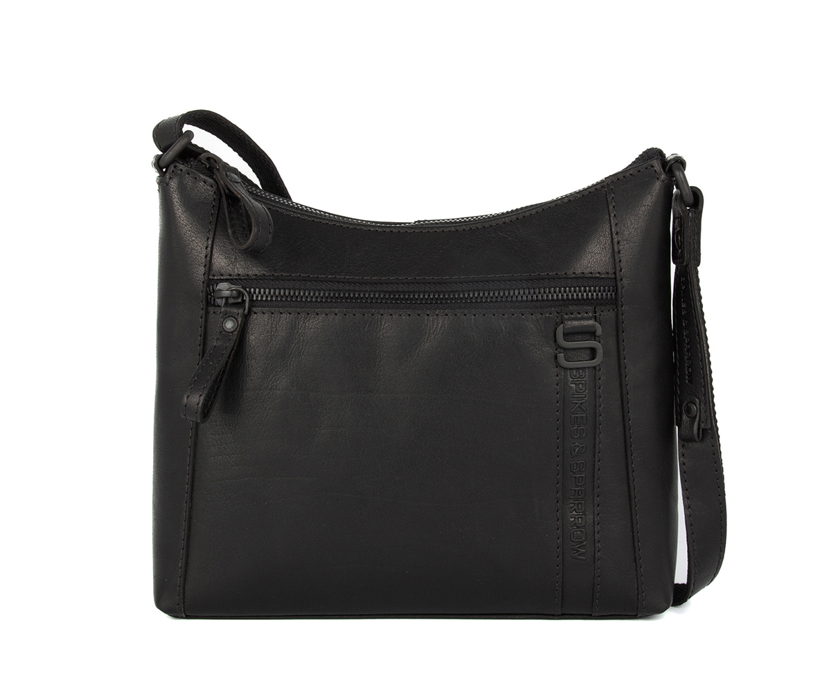 Černé kožené crossbody 38111100