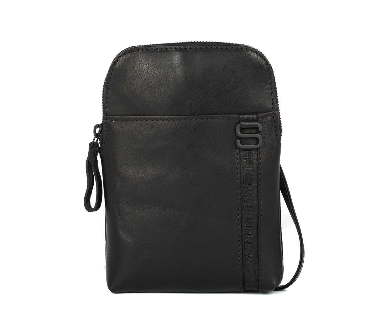Černé kožené crossbody 38115000