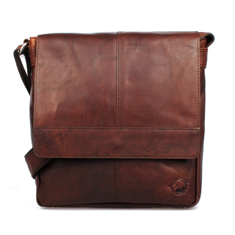 hnědé kozene crossbody