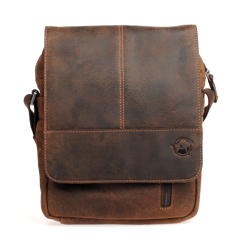 hněde kozene crossbody