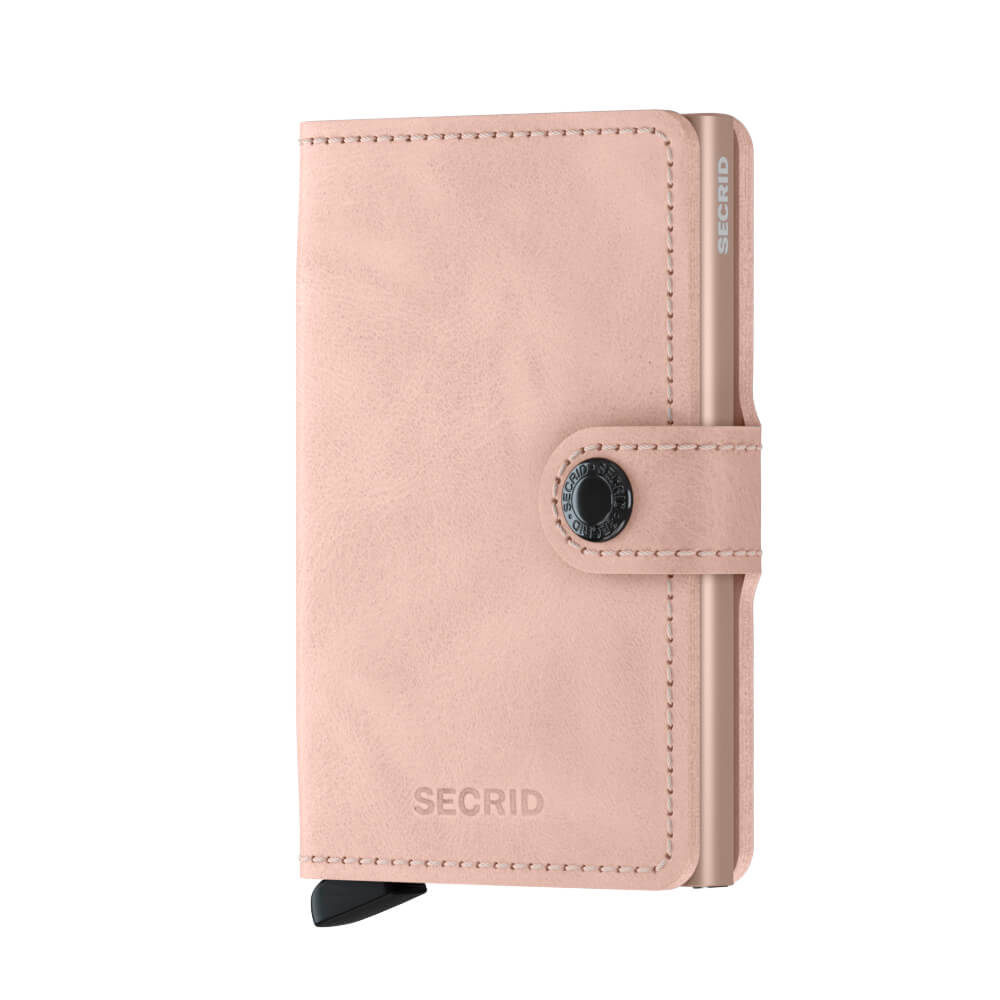 Dámská růžová peněženka Miniwallet vintage SECRID Růžová minipeněženka