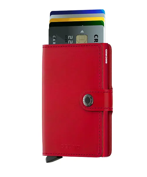 Červená peněženka SECRID Miniwallet Original M-Red-Red SECRID
