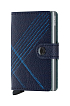 Modrá peněženka SECRID Miniwallet Stitch Linea MSt-Linea Navy SECRID