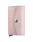 Růžová kožená minipeněženka SECRID Envelope Wallet Original Ballet EOr-Ballet