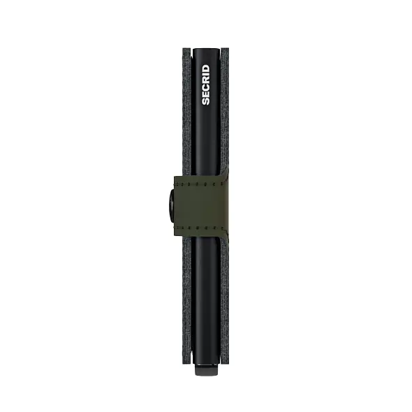Zelená peněženka SECRID Miniwallet Stitch Linea MSt-Linea Lime SECRID