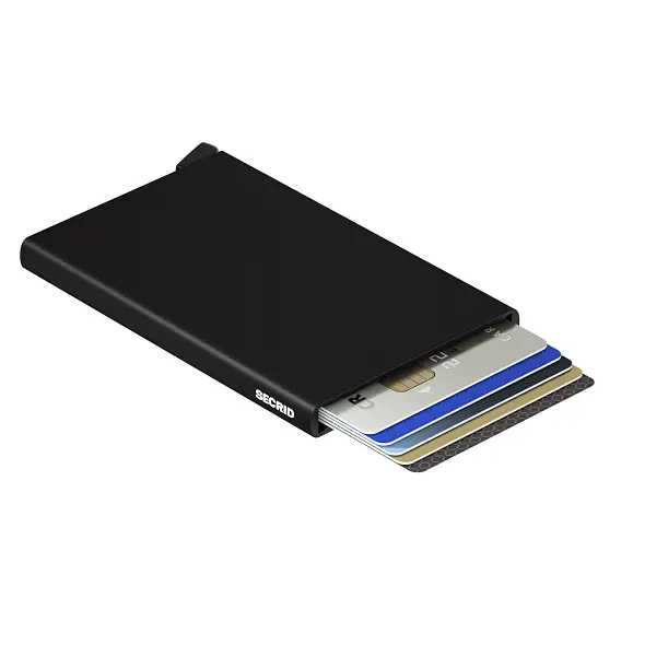 Černé pouzdro na karty SECRID Cardprotector Black