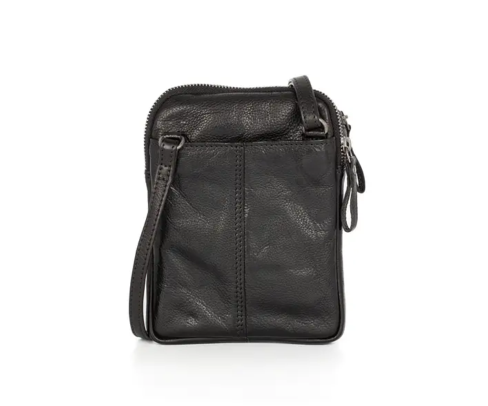 Černé kožené crossbody SPIKES & SPARROW