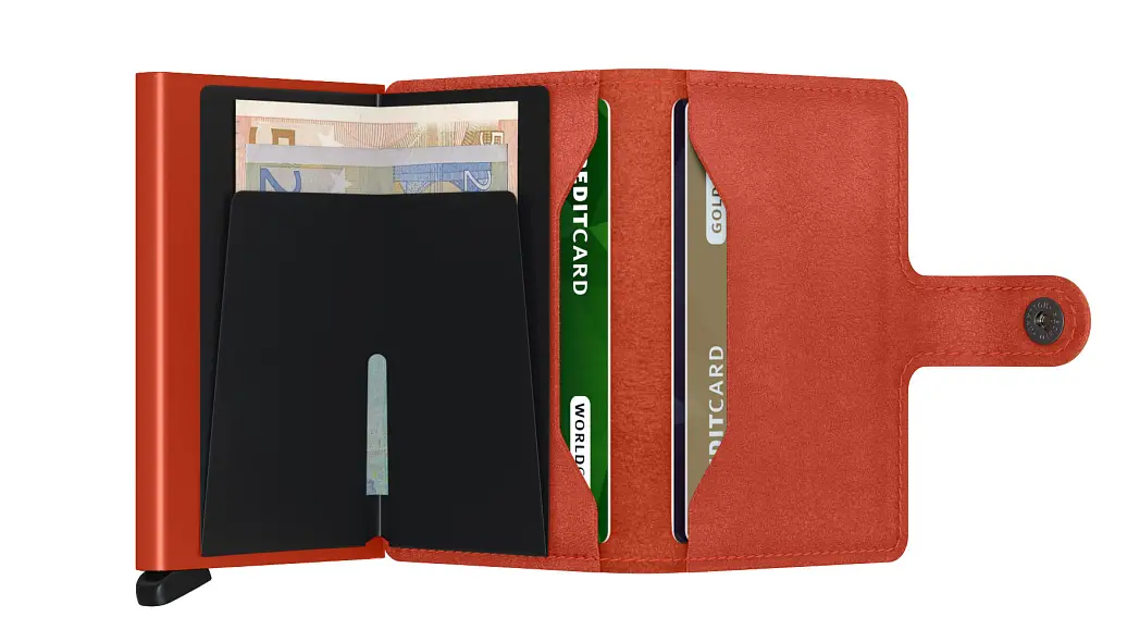 Oranžová peněženka SECRID Miniwallet Original M-Orange SECRID