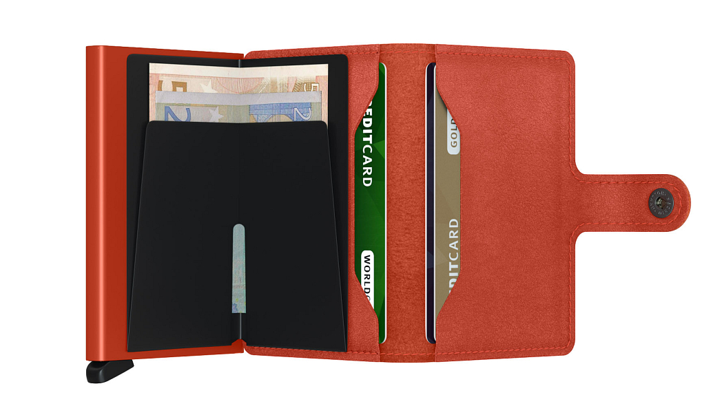 Oranžová peněženka SECRID Miniwallet Original M-Orange SECRID