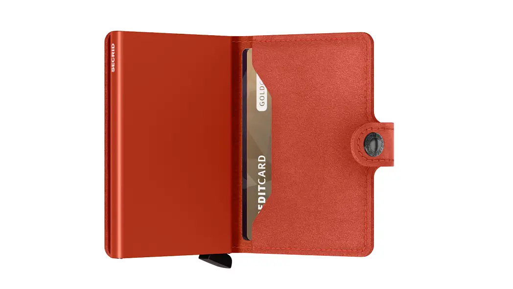Oranžová peněženka SECRID Miniwallet Original M-Orange SECRID