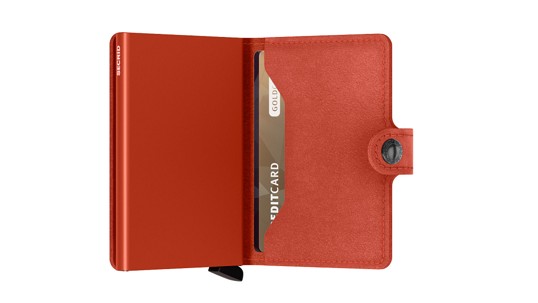 Oranžová peněženka SECRID Miniwallet Original M-Orange SECRID