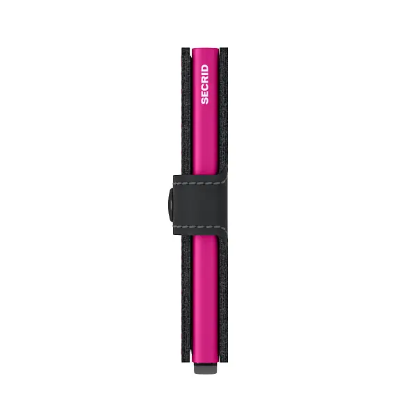 Peněženka SECRID Miniwallet Matte MM-Black&Fuchsia SECRID