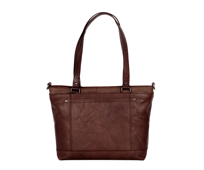 Hnědá kožene crossbody 58516001