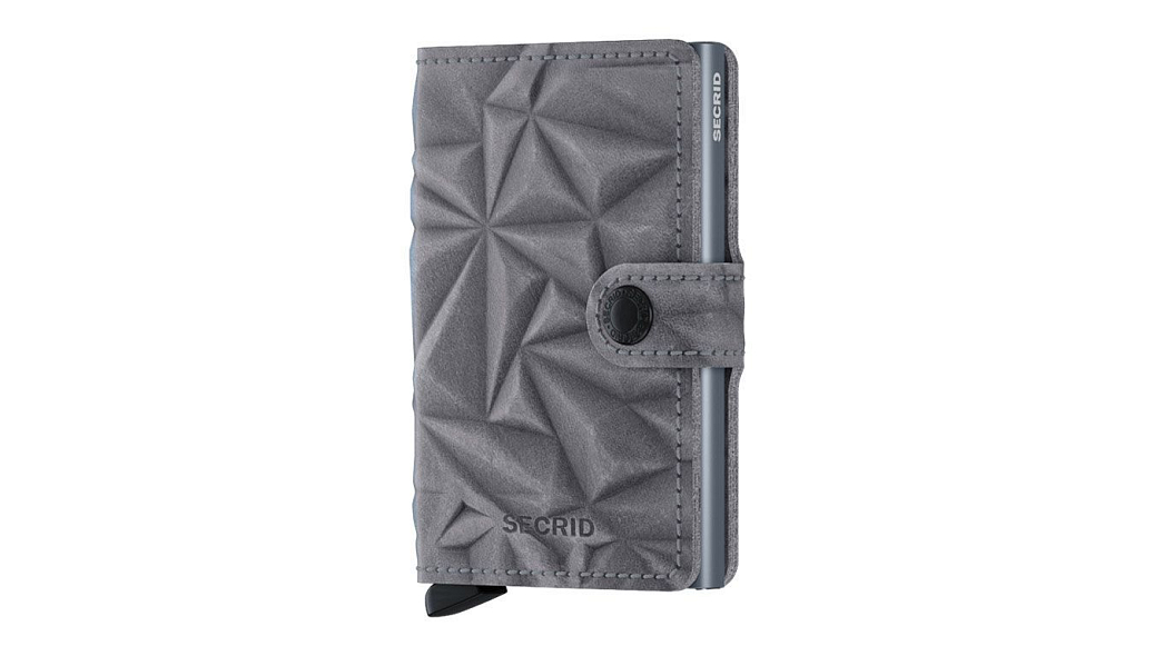 Šedá peněženka SECRID Miniwallet Prism MPr-Stone SECRID