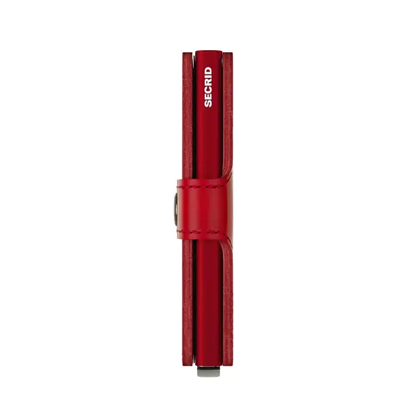 Červená peněženka SECRID Miniwallet Original M-Red-Red SECRID