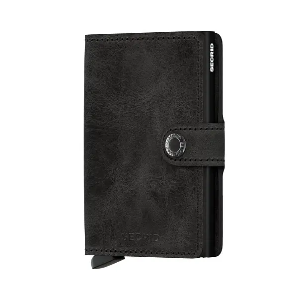 Černá peněženka SECRID Miniwallet Vintage MV-Black Secrid
