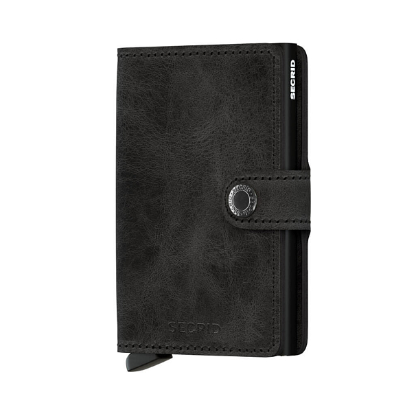 Černá peněženka SECRID Miniwallet Vintage MV-Black Secrid