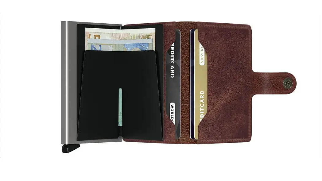 Hnědá peněženka SECRID Miniwallet vintage MV-Brown SECRID