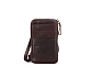 Hnědé kožené crossbody 9217901