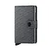 Šedá peněženka SECRID Miniwallet Carbon Cool Grey