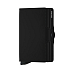 Kožená minipeněženka SECRID Twinwallet Matte Black