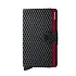 Černá peněženka SECRID Miniwallet Cubic Black & Re
