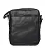 Černé kožené crossbody 