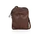 Hnědé kožené crossbody 40715067