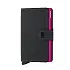 Peněženka SECRID Miniwallet Matte MM-Black&Fuchsia SECRID
