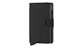 Černá peněženka SECRID Miniwallet Yard Powder Black