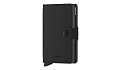 Černá peněženka SECRID Miniwallet Yard Powder Black