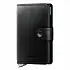 Pánská černá peněženka Secrid Miniwallet Polished Black 