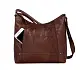 Hnědá kožene crossbody 58511001