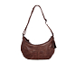 Hnědé kožene crossbody 58711167
