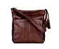 Hnědé kožene crossbody 58717267