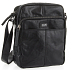 Černé kožené unisex crossbody SPIKES & SPARROW